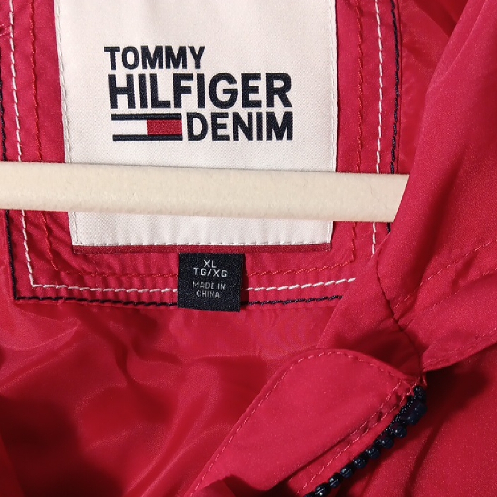 Tommy Hilfiger Women's Red Jacket - Picture 3 of 5